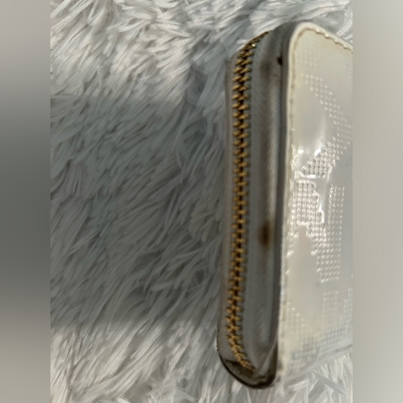 Michael Kors White Patent Leather Cindy Dome Satchel & Wallet - Picture 15 of 16